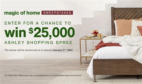 Magic of Home Sweepstakes Terms .